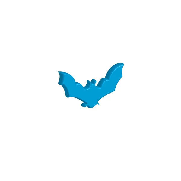 Icon Illustration Isolated on a Background - Bat — Stock Photo, Image