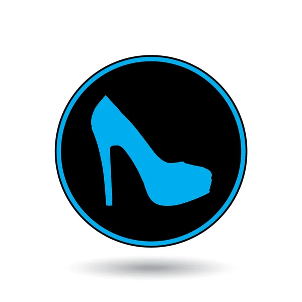 Icon Illustration Isolated on a Background - High Heels — Stock Photo, Image