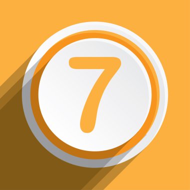 Simge illüstrasyon izole bir arka plan üzerinde - 7