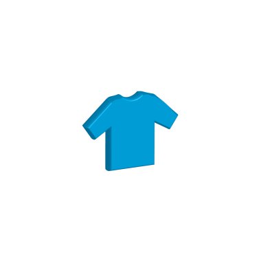 Bir arka plan üzerinde - Tshirt izole simge tasarlamak