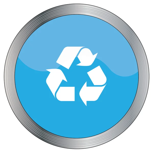 Icon Illustration isoliert auf einem Hintergrund - recyceln — Stockfoto