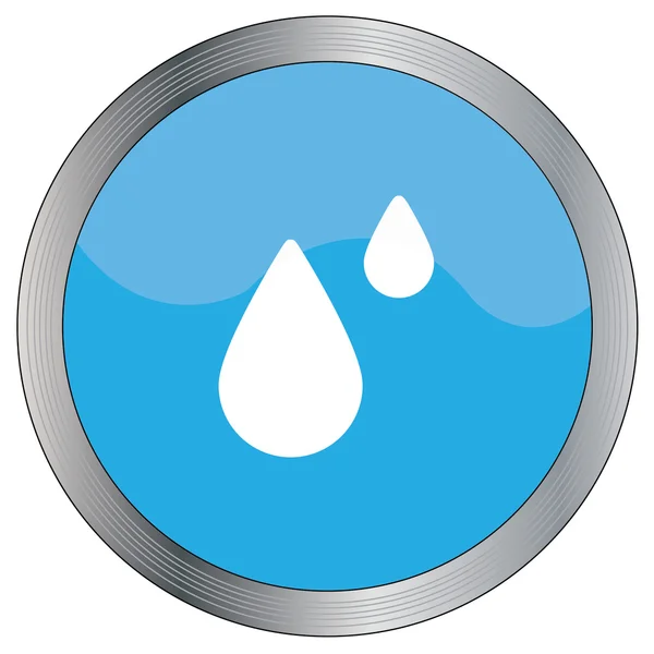 Icon Illustration Isolated on a Background - Raindrops — Stock Photo, Image