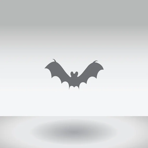 Pictogram illustratie geïsoleerd op een achtergrond - Bat2 — Stockfoto