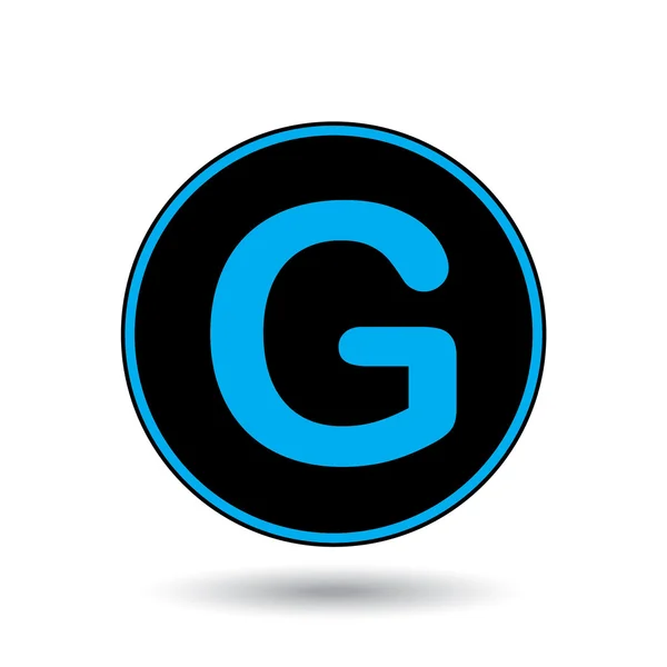 Icon Ilustração Isolado em um fundo - G — Fotografia de Stock