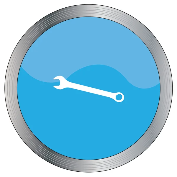 Icon Illustration Isolated on a Background - Spanner — Stock Photo, Image