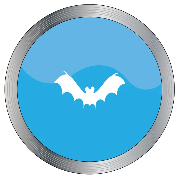Ilustração de ícone isolado em um fundo - Bat2 — Fotografia de Stock