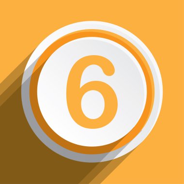 Simge illüstrasyon izole bir arka plan üzerinde - 6