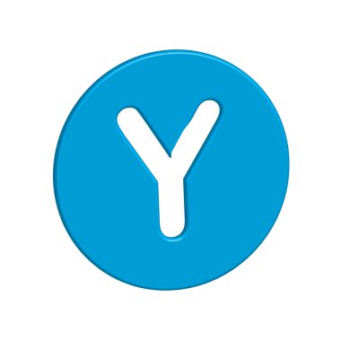 Simge illüstrasyon izole bir arka plan üzerinde - Y