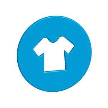 Bir arka plan üzerinde - Mens Tshirt izole simge tasarlamak