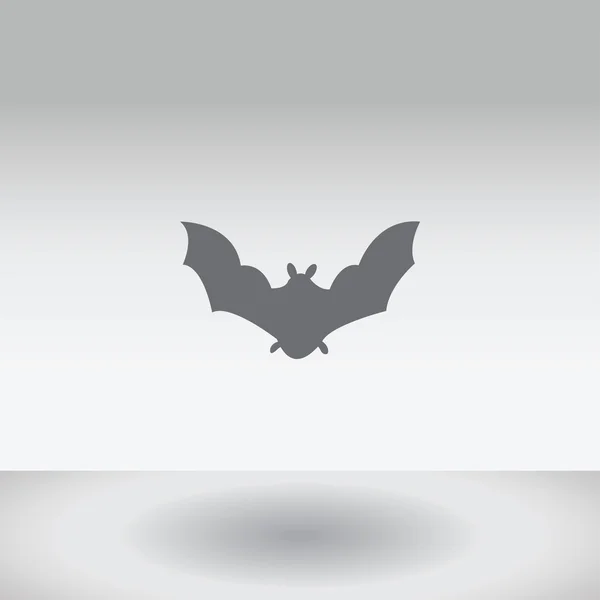 Pictogram illustratie geïsoleerd op een achtergrond - Bat — Stockfoto