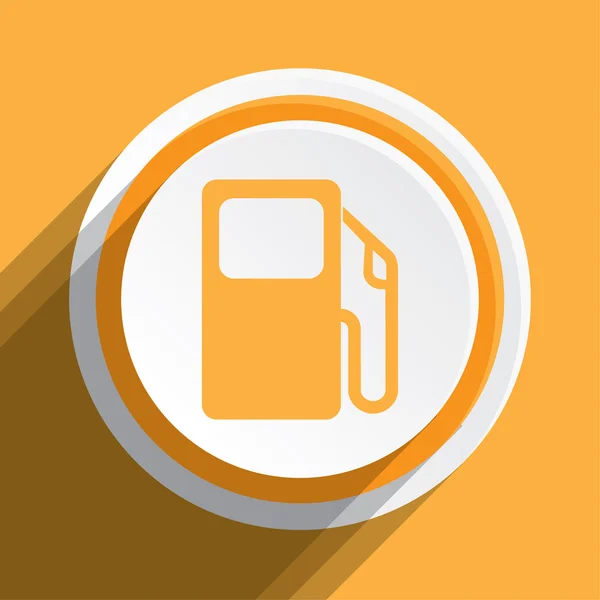 Icon Illustration Isolated on a Background - Petrol Pump — Stock Photo, Image