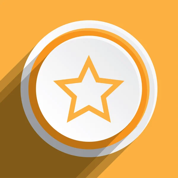 Icon Illustration Isolated on a Background - Star — Stock Photo, Image