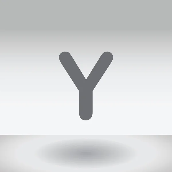 アイコン イラスト背景 - Y の分離 — ストック写真