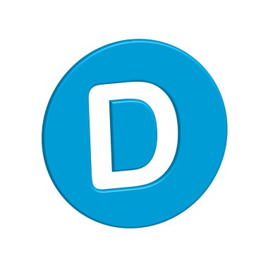 Simge illüstrasyon izole bir arka plan üzerinde - D