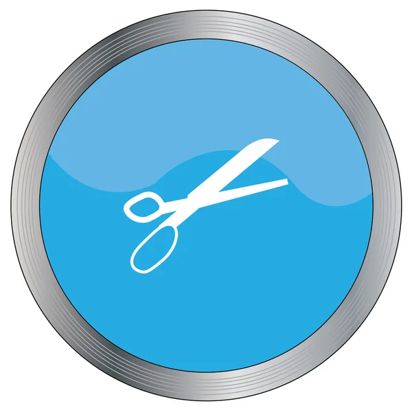 Icon Illustration Isolated on a Background - Scissors — Stock Photo, Image