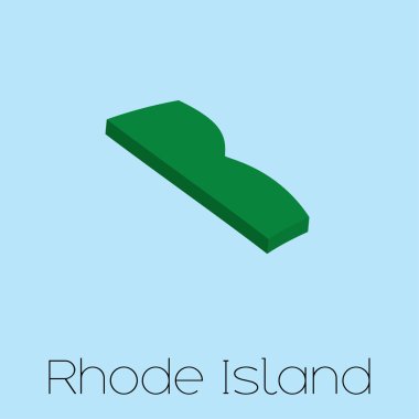 Harita devlet Rhode Island