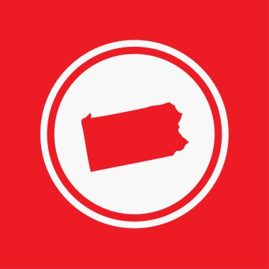 Harita devlet Pennsylvania