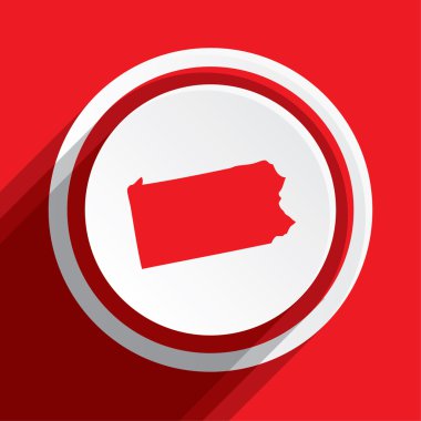 Harita devlet Pennsylvania