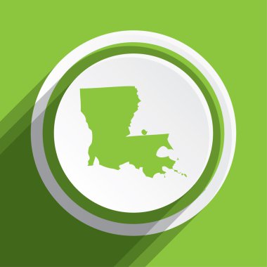 Harita devlet Louisiana