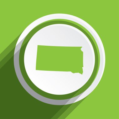 Harita Devlet Güney Dakota