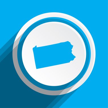 Harita devlet Pennsylvania