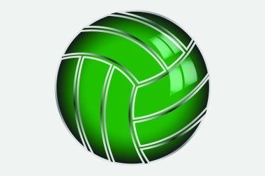 ülkenin 3D izometrik bayrağı çizimi