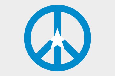 Somali ülke 3D izometrik bayrağı çizimi