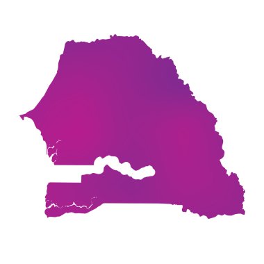 Senegal ülke Haritası