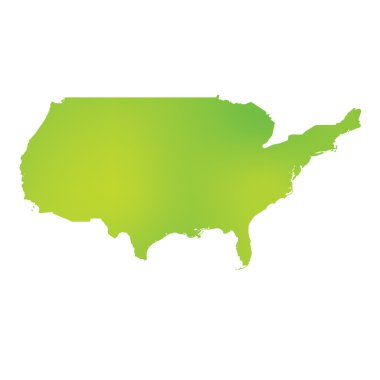 Amerika Birleşik Devletleri ülke Haritası