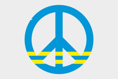 Aruba ülke 3D izometrik bayrağı çizimi