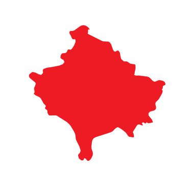 Kosova'nın ülke Haritası
