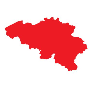 Belçika ülke Haritası