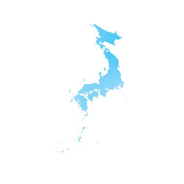 Japonya'nın ülke Haritası