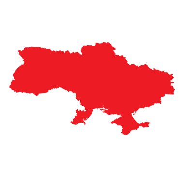 Ukrayna 'nın haritası