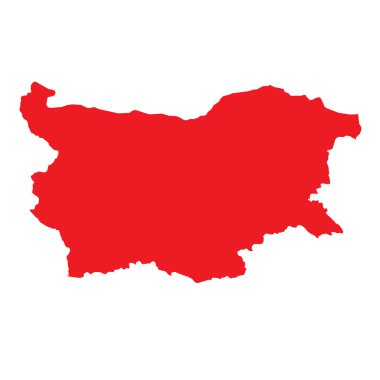 Bulgaristan ülke Haritası