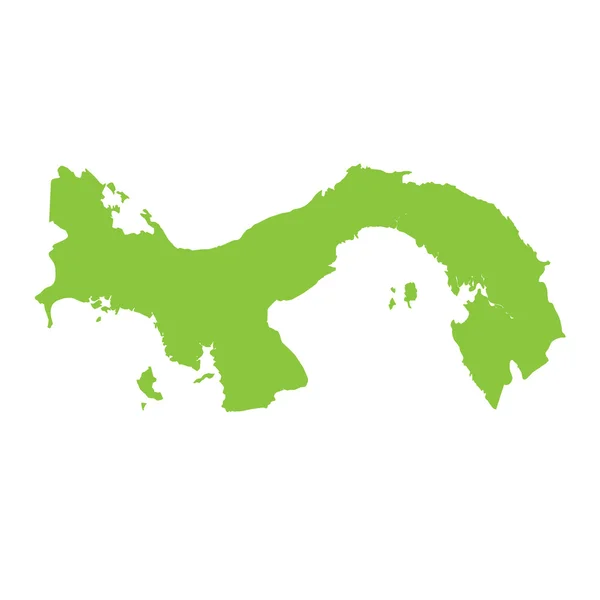 Mapa del país de Panamá —  Fotos de Stock