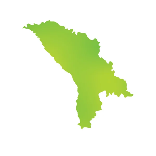 Mapa del país de Moldavia —  Fotos de Stock