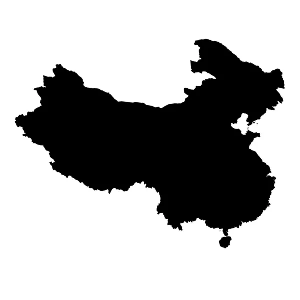 Map of the country of China — Stock Photo, Image