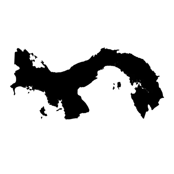 Carte du pays de Panama — Photo