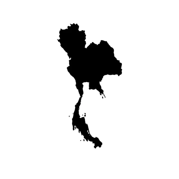 タイの国の地図 — ストック写真