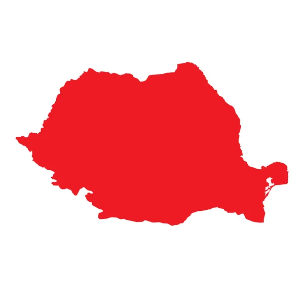 Kaart van het land van Roemenië — Stockfoto