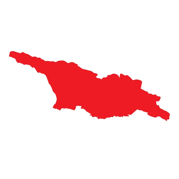 Mapa do país de georgia — Fotografia de Stock