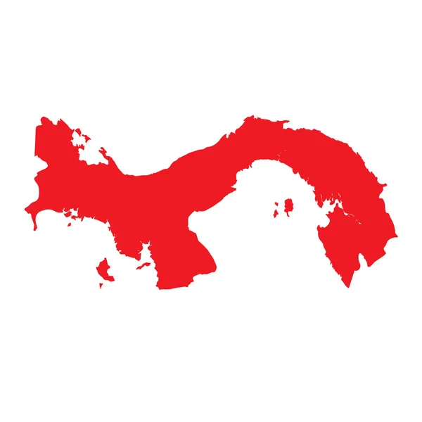 Ülke Panama Haritası — Stok fotoğraf