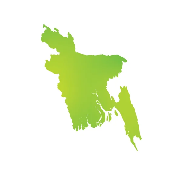 Mapa del país de Bangladesh —  Fotos de Stock