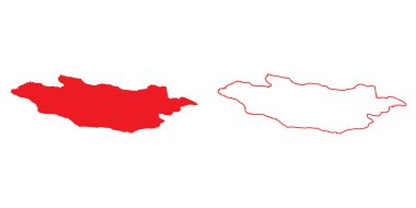 Moğolistan ülke Haritası