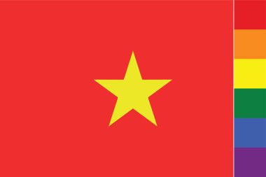 Vietnam 'ın Resimli Bayrağı