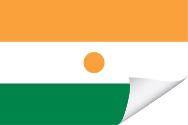 Nijer Ülkesi için Resimli Bayrak