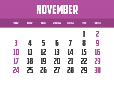 2024-Aylık Peyzaj Renkli Hafta Sonu _ Kasım