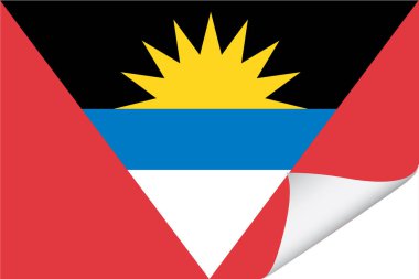 Antigua ve Barbuda 'nın Resimli Bayrağı
