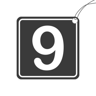 Bir Arkaplanda İzole Edilen Resimli Simge - 9